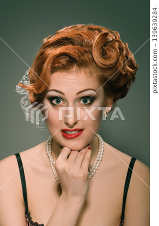 Surprised young woman 139639284