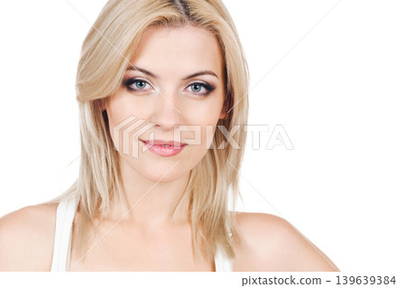 Beautiful happy blonde 139639384
