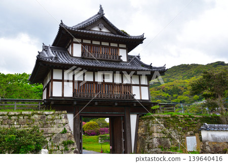 Tsushima, Kaneshi Castle, Main Gate Tsushima, Kaneshi Castle, Main Gate 139640416