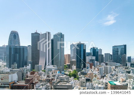 【東京】日本城市景觀:晴空萬裡下的新宿摩天大樓(2026年5月) 【東京】日本城市景觀:晴空萬裡下的新宿摩天大樓(2026年5月) 139641045