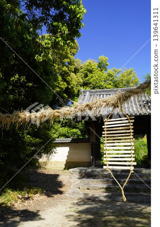 山路,長岳寺大門前的邊界 山路,長岳寺大門前的邊界 139641311