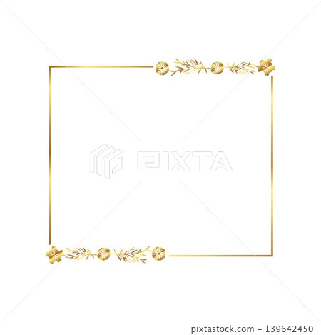 greeting card Elegant gold floral frame free vector illustration greeting card Elegant gold floral frame free vector illustration 139642450