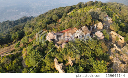 Sacred Sikh heritage site hidden inside green hills of Tilla Jogian Pakistan Sacred Sikh heritage site hidden inside green hills of Tilla Jogian Pakistan 139643144