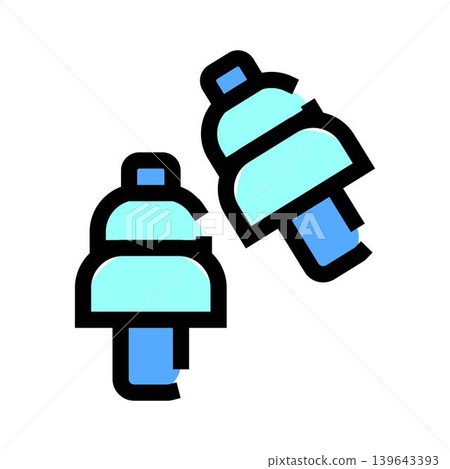 Earplugs protecting ears from noise pollution Earplugs protecting ears from noise pollution 139643393