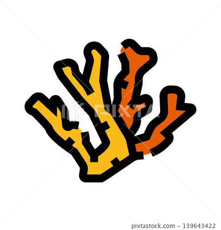 Coral reef marine life underwater ecosystem icon Coral reef marine life underwater ecosystem icon 139643422