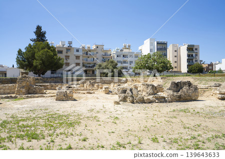 the archaeological site of Kition in Larnaka, Cyprus the archaeological site of Kition in Larnaka, Cyprus 139643633