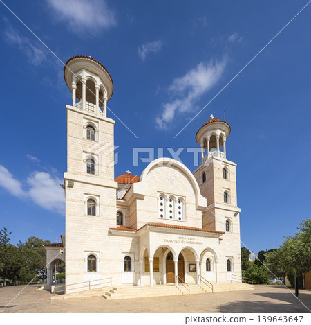 Panagia Faneromeni church in Larnaka, Cyprus Panagia Faneromeni church in Larnaka, Cyprus 139643647