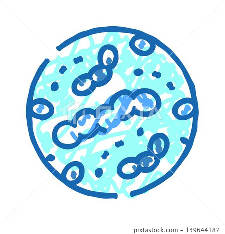 Microscopic bacteria cells representing disease and infection Microscopic bacteria cells representing disease and infection 139644187
