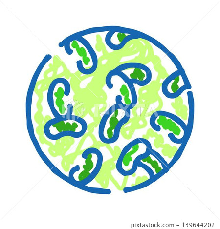 Microbial organisms growing in a petri dish cell culture Microbial organisms growing in a petri dish cell culture 139644202