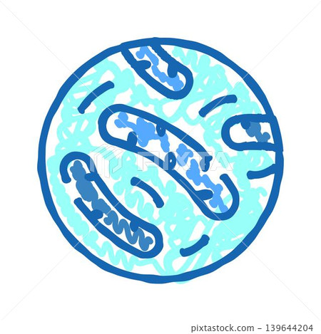 Bacteria microbes growing in petri dish icon Bacteria microbes growing in petri dish icon 139644204