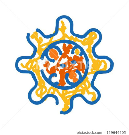 Abstract virus covid 19 coronavirus concept illustration Abstract virus covid 19 coronavirus concept illustration 139644305