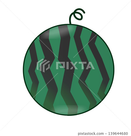 Summer Fruits Vector Icons - Flat Design Summer Fruits Vector Icons - Flat Design 139644680