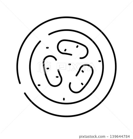 Bacteria or microorganism growing in a petri dish Bacteria or microorganism growing in a petri dish 139644784