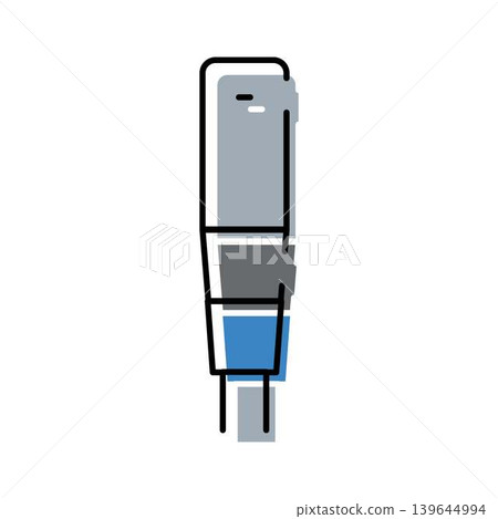 Usb flash drive icon storing digital data and information Usb flash drive icon storing digital data and information 139644994
