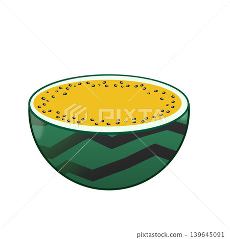Watermelon Illustration Set – Summer Fruit Vector Watermelon Illustration Set – Summer Fruit Vector 139645091