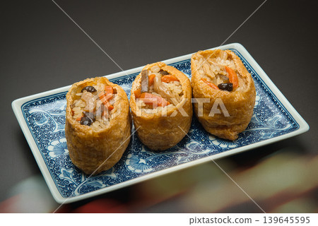 Delicious mixed vegetable inari sushi I bought in Nasu 139645595