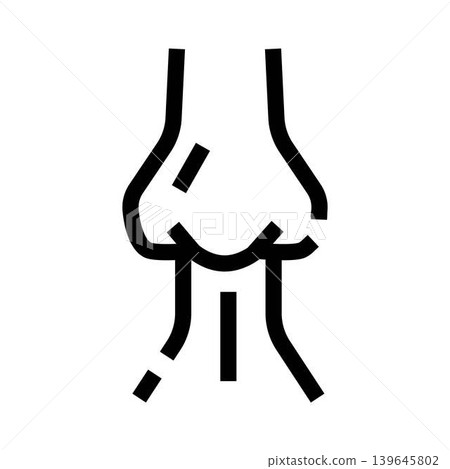 Human nose anatomy showing nostril and nasal passages Human nose anatomy showing nostril and nasal passages 139645802