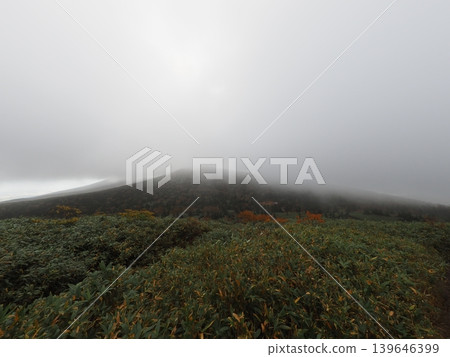 Mitsuishi Mountain in early October (Shizukuishi Town and Hachimantai City, Iwate Prefecture) Mitsuishi Mountain in early October (Shizukuishi Town and Hachimantai City, Iwate Prefecture) 139646399