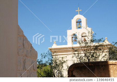 Detail San Xavier Mission Tucson Arizona Detail San Xavier Mission Tucson Arizona 139646455