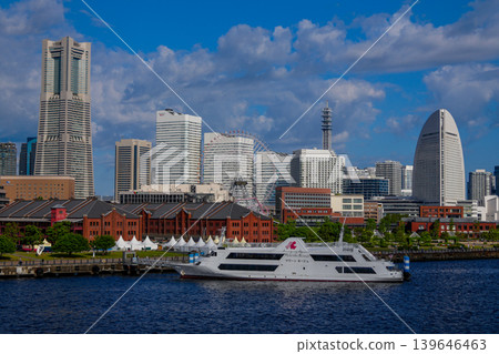 Minatomirai seen from Osanbashi Minatomirai seen from Osanbashi 139646463