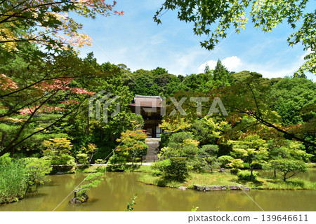 奈良圓成寺:梵字池與塔門 奈良圓成寺:梵字池與塔門 139646611