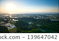 View of the area around Toyama Bay from the hills in the evening. 139647042