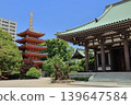 The five-story pagoda of Tochoji Temple in Hakata Ward, Fukuoka City. 139647584
