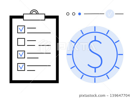 Financial planning, task prioritization, budgeting, business strategy, productivity, and goal tracking. Checklist and currency symbol financial goals and task management. Financial planning and task Financial planning, task prioritization, budgeting, business strategy, productivity, and goal tracking. Checklist and currency symbol financial goals and task management. Financial planning and task 139647704
