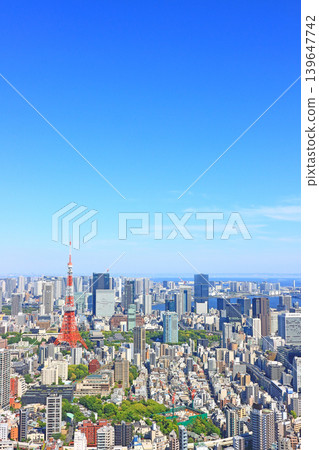 東京鐵塔風景與東京都會風景,東京港區 東京鐵塔風景與東京都會風景,東京港區 139647742