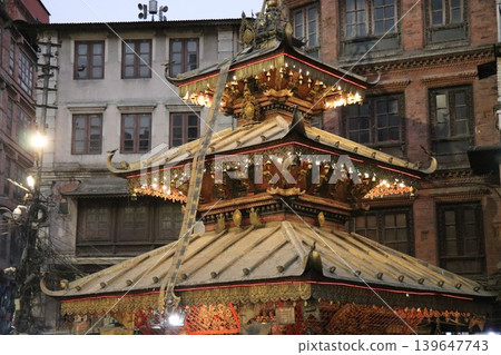 安納普爾納寺，位於尼泊爾加德滿都阿桑廣場 139647743