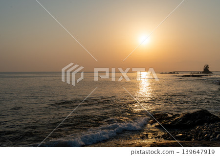 Sunset over the sea Sunset over the sea 139647919