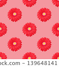 seamless pattern with daisy flowers 139648141