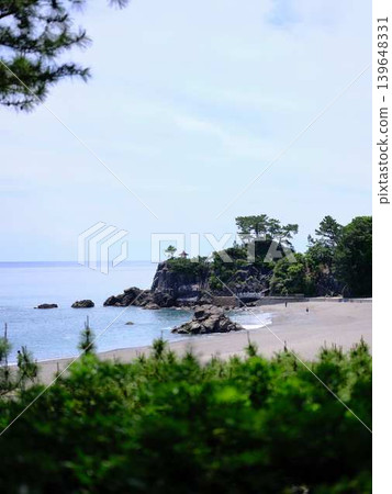 [Kochi Prefecture] Katsura beach under sunny weather 139648331