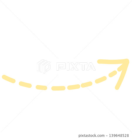 香草彎曲虛線箭頭 香草彎曲虛線箭頭 139648528