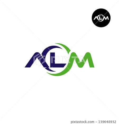 Letter ALM Logo Design Readymade Initial Letter ALM Logo Design Readymade Initial 139648932