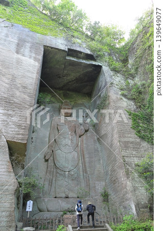 千葉縣野古切山日本寺的百尺觀音 千葉縣野古切山日本寺的百尺觀音 139649077