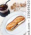 Anko butter baguette and iced coffee set 139649420