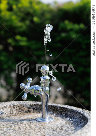 Park drinking fountain Park drinking fountain 139649972