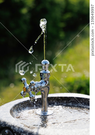 Park drinking fountain Park drinking fountain 139649997