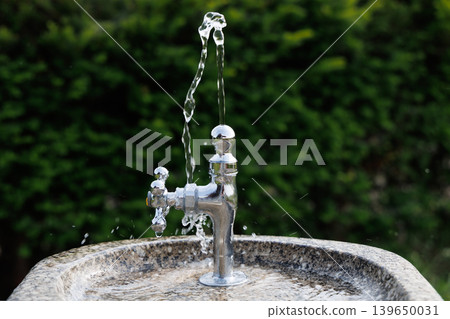 Park drinking fountain 139650031