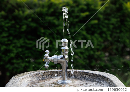 Park drinking fountain 139650032