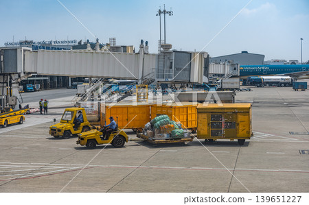 International airport of Tan Son Nhat in Saigon Ho Chi Minh city, Vietnam 139651227