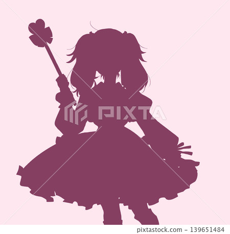 魔法少女形象cosplay剪影 魔法少女形象cosplay剪影 139651484