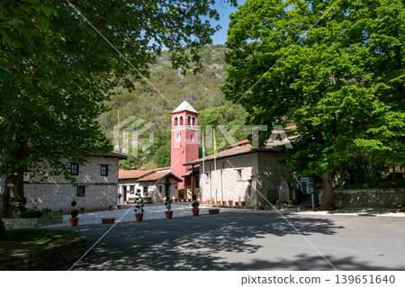 Greece, Kastoria, Monastery of Panagia Mavriotissa, Greece, Kastoria, Monastery of Panagia Mavriotissa, 139651640