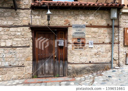 Greece, Veria, Entrance to the International Institute of Traditional Architecture Greece, Veria, Entrance to the International Institute of Traditional Architecture 139651661