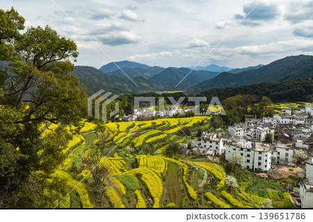Spectacular Longji terraced fields create a natural landscape in Guilin, Guangxi Province, China. Spectacular Longji terraced fields create a natural landscape in Guilin, Guangxi Province, China. 139651786