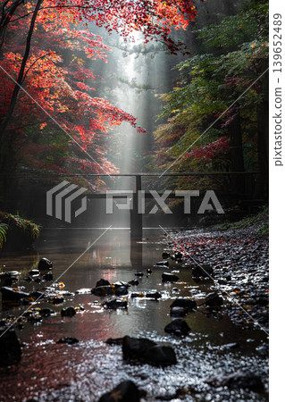 Ichinomiya, Mori-machi, Shuchi-gun, Shizuoka Prefecture Okuni Shrine and the surrounding scenery 139652489