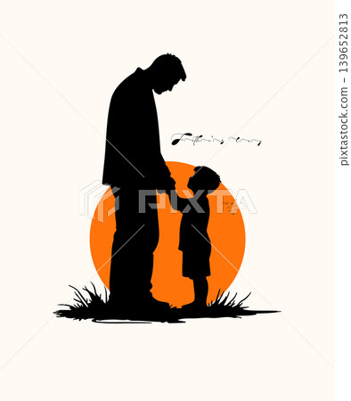 man silhouette on a background of a forest 139652813