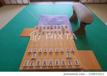 Image material for a shogi match Image material for a shogi match 139655011