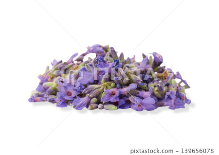 Lavender flowers are gathered and placed on a surface, isolated, PNG Lavender flowers are gathered and placed on a surface, isolated, PNG 139656078